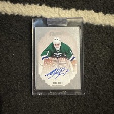 2023-24 Upper Deck Clear Cut - Champs Legends Mike Liut #C-ML (AU)