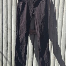 David Kahn Los Angeles Black Skinny Jeans Made in USA Stretch Denim Size 28