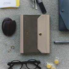 Hobonichi Techo Cousin A6 Planner Cover Aileron Gray Clear PVC Japan