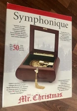 Mr. Christmas 2007 Holiday Symphonium Music Box NIB Musical 50 Songs