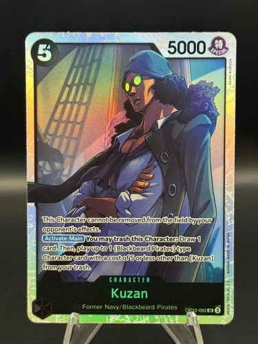 Kuzan OP10-082 Super Rare One Piece Card SR