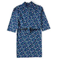 Polo Ralph Lauren Blue Robe Men's M/L Cotton Lounge Hawaiian Resort NWT