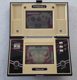 Nintendo Game & Watch PINBALL Multi Screen PB-59 Retro Console W/Box