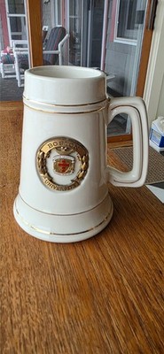 Boston University ceramic beer stein