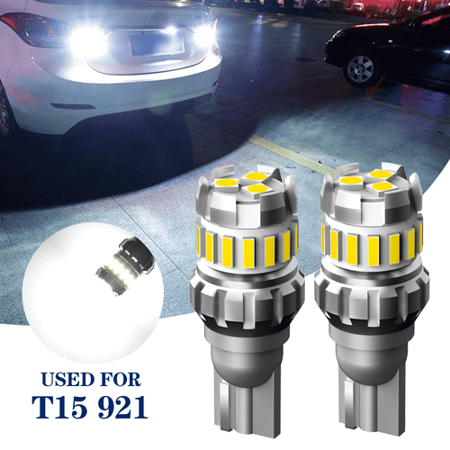 CANBUS W16W T15 T10 LED Reverse Backup Light Bulbs 921 912 for GMC Ford Chevy
