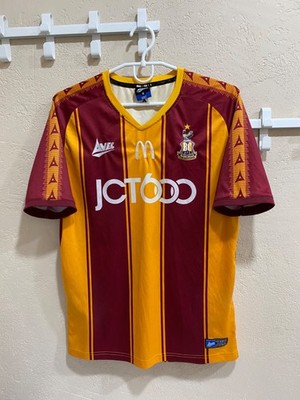 Bradford City 20/21 Home Football Shirt Avec Fußball Trikot Größe M