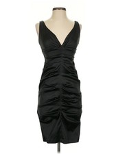 Xscape Women Black Cocktail Dress 4