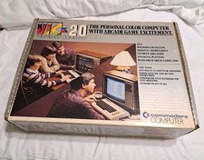 Commodore Vic 20 PC in Box With Manual No Cords - Original Owner - UNTESTED