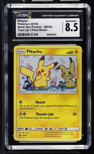 Pikachu graded CGC 8.5 for sale on eBay
