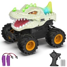 Dinosaur Remote Control Car 2.4GHz RC Monster Truck 1:24 Scale RC Car with...