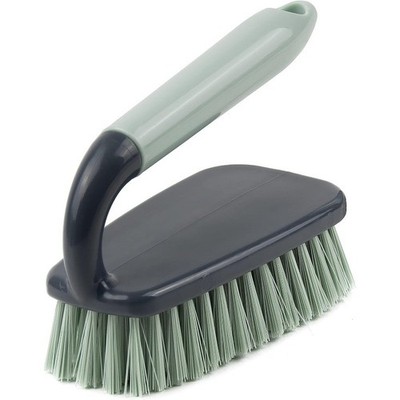 Scrub Brush Shower Cleaning Brush Comfort Grip & Stiff Flexible Bristles