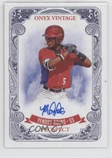 2021 Onyx Vintage Blue Ink Auto /325 Yendry Rojas #VAYR Auto