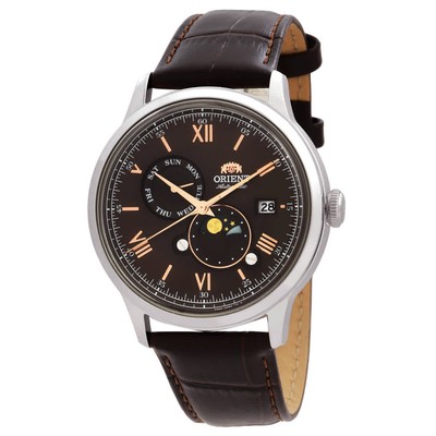 Orient Bambino Automatic Brown Dial Men's Watch RA-AK0804Y