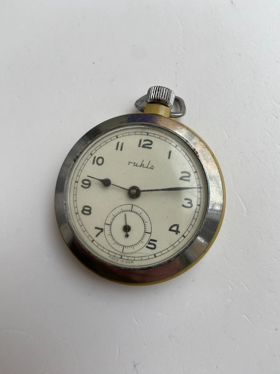 Ruhla Pocket Watches for Sale | Shop New & Used Pocket Watches | eBay