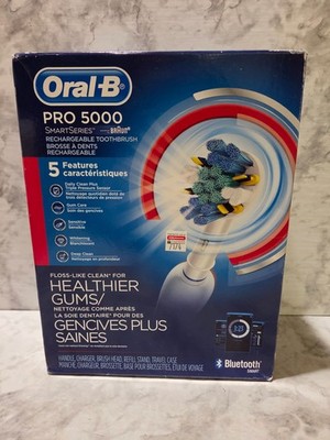 Oral B Pro 5000 SmartSeries Rechargeable Toothbrush Bluetooth