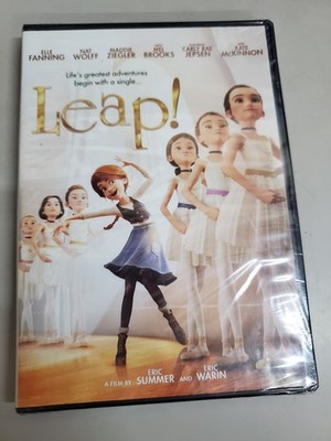 Leap! DVD 2016 Animated Movie Elle Fanning  Maddie Ziegler Mel Brooks New