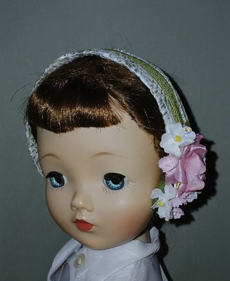 Green Pink Vintage Bandeau 50s style hat bag Alexander Cissy Richard Originals