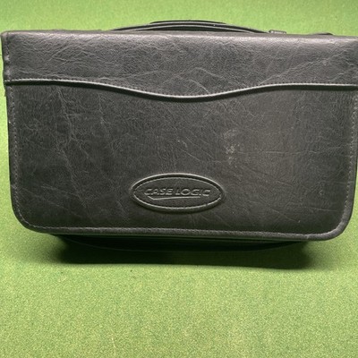 Case Logic 48 Cd Dvd Organizer Wallet Carrying Case Zipper Storage Vegan Leather