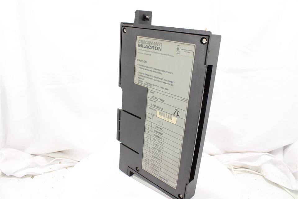 Cincinnati Milacron 3-531-3839A AC Output Module | 120 VAC | 8-Point 1.5A - Image 4 of 4