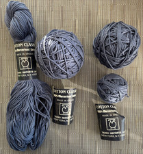 3-50gm New Skeins Tahki Cotton Yarn Mercerized Cotton 3832 Knitting 2 wound