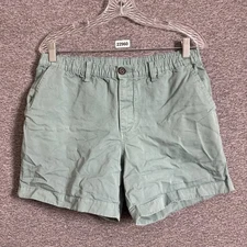 Chubbies Men's Size Medium Green Cotton Fit  5.5" Inseam Thigh Shorts