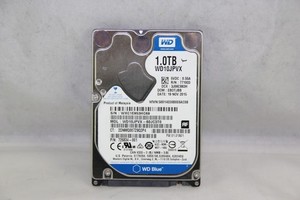 1TB / 1000GB SATA Festplatte 2,5" von WD / wenig Betriebsstunden! (18305)
