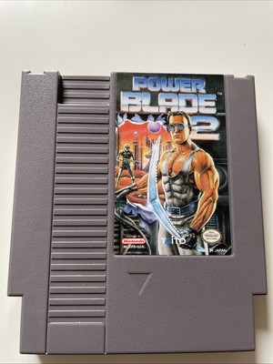 Nintendo NES Power Blade 2 NTSC Rarität Sammlerstück Zustand Sehr Gut