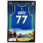 Luca Doncic Signed & Framed Jersey - Authentic Panini COA - Auto Mavs NBA