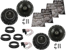 JBL Lautsprecher Set für VW Golf 6 Bj 08 – 13 Tür Vorne hinten Dämmmatte 960 W