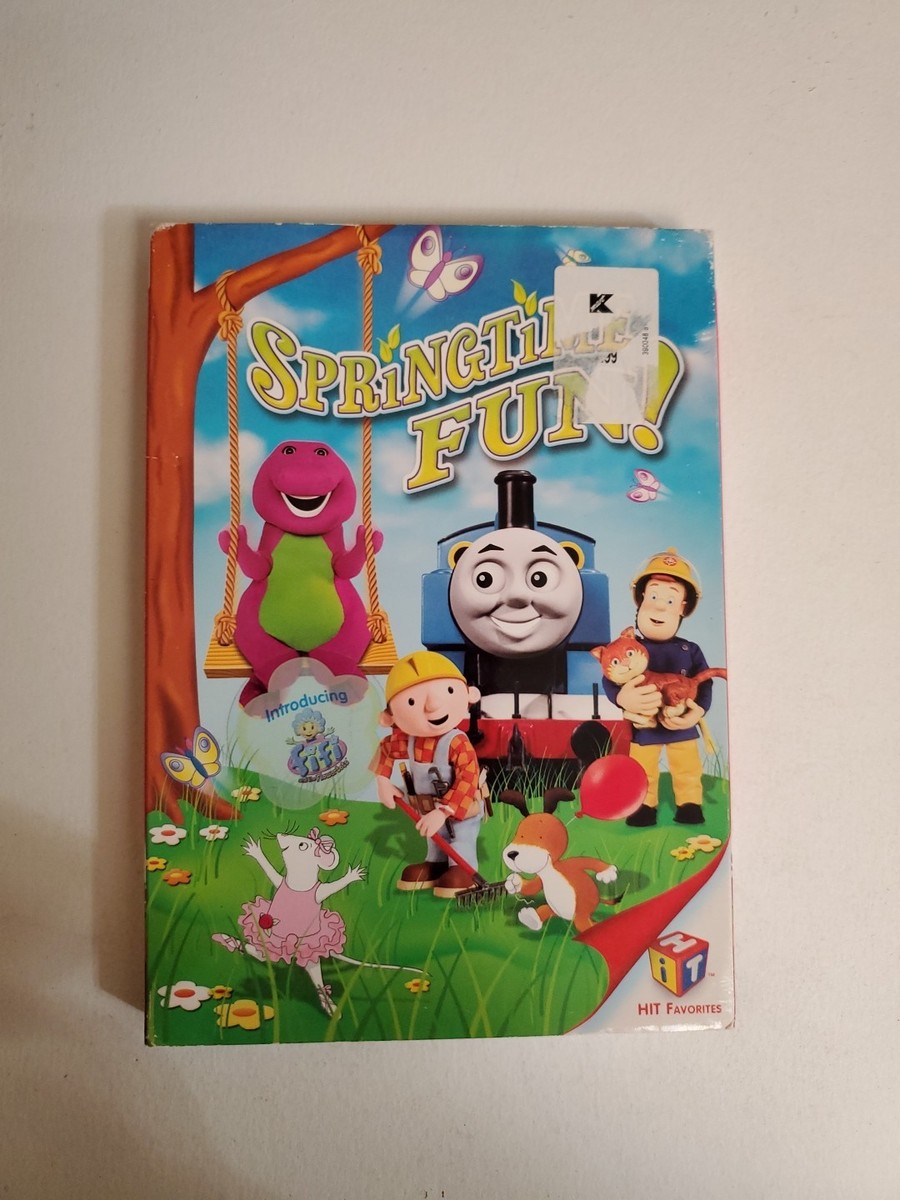 Hit Favorites-Springtime Fun (DVD, Barney, Builder) Combined