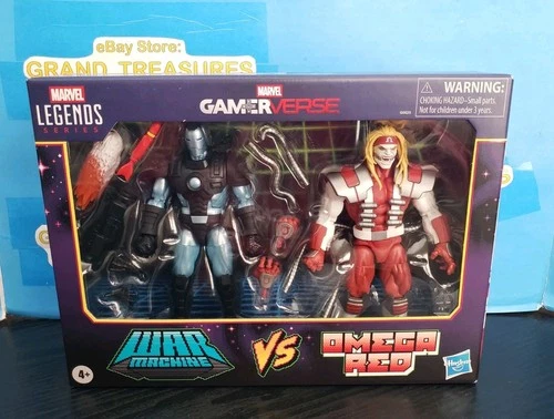 *NEW* 2025 MARVEL GAMERVERSE WAR MACHING OMEGA RED Legends Set Hasbro mib Boxed