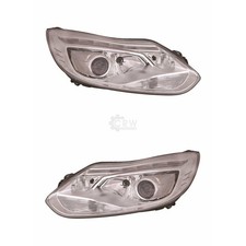 Xenonscheinwerfer Set L E D mit Motor für Ford Focus III Turnier D3S H1 PY21W