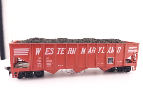 *LEER* Vagón de tren Roundhouse escala HO oeste de Maryland 40' 3 bahías WM #70000 | Zustand: Used