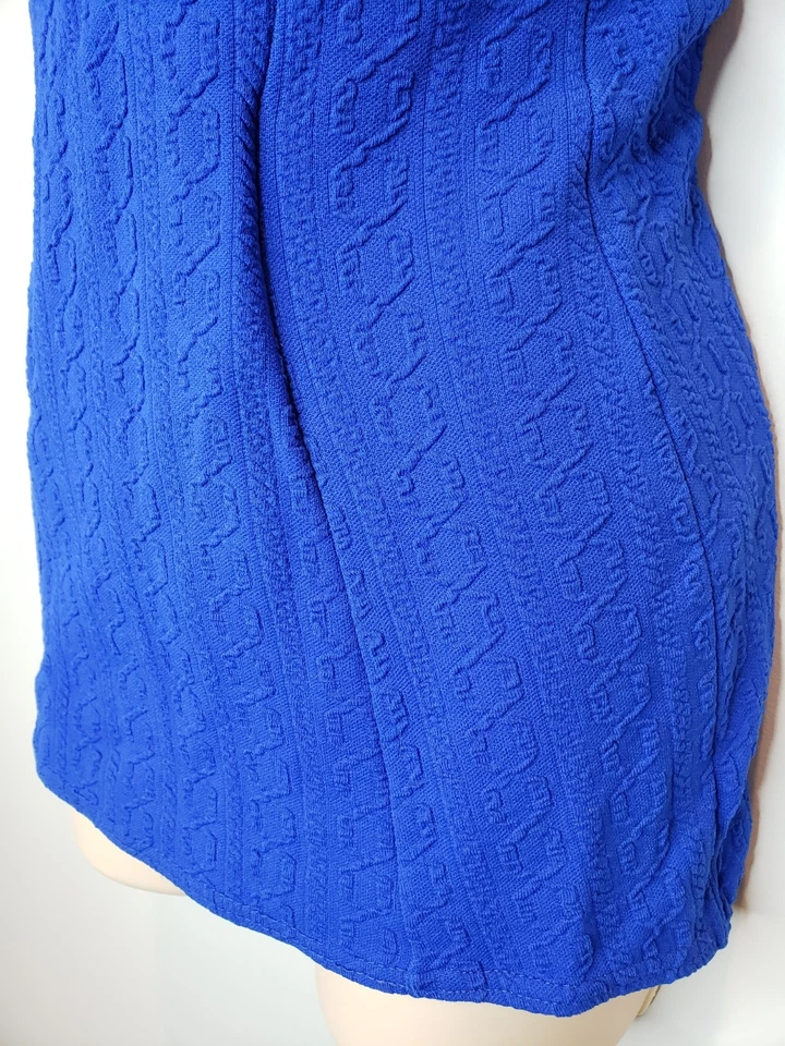 Traje de baño Lee SwimPlay de colección años 50 talla 16/38 azul texturizado pin up modesto Foto 4 de 4