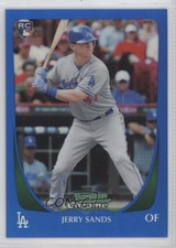 2011 Bowman Draft Chrome Blue Refractor 193/199 Jerry Sands #100 h7i