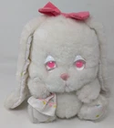 Vintage Boo Hoo Bunny 1984 Mattel Emotions Plush Crying Sad White Rabbit 80s