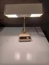 VTG Banker Mobilite Retro MCM Pushbutton Gooseneck Flexible Lamp Japan Works