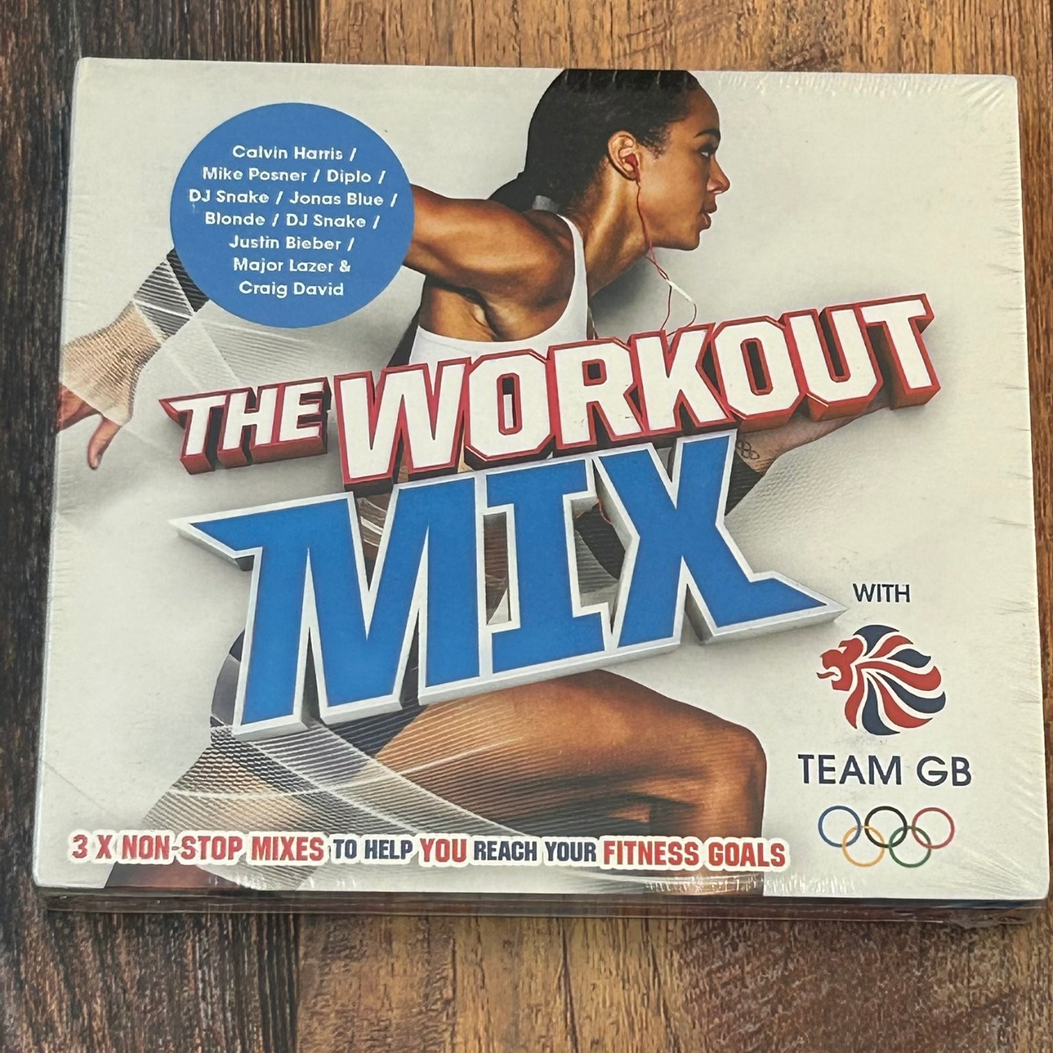 The Workout MIX Team Gb CD 3-disc 2016 Dance Pop Universal Diplo Bieber DJ Snake