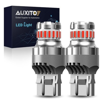 AUXITO 7443 7444 7440 7441 LED Bulbs Brake Stop Light Lamp Red Super Bright A+