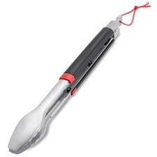 Grill Tongs (40cm) Made of Stainless Steel with Comfort Grip and Practical