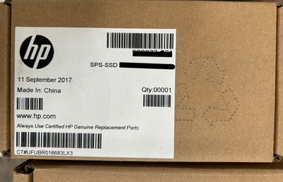 HP 922078-001 Interne Solid State Drive 512GB M.2 SATA 3 - Original HP Teile