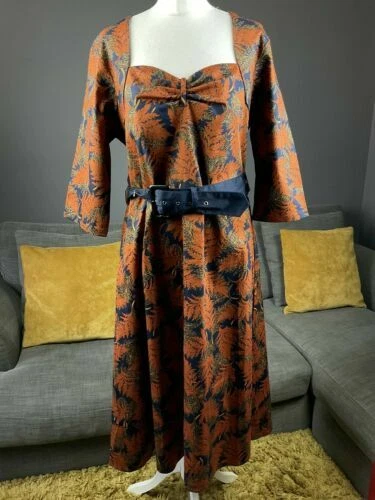 princess polly baby blue dress Joe Browns Botanical Print & Pompom Trim Maxi Dress main image 1