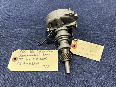 Mustang Falcon Comet 144 - 200 6cyl engine distributor NOS Rebuilt C5df-42127-A