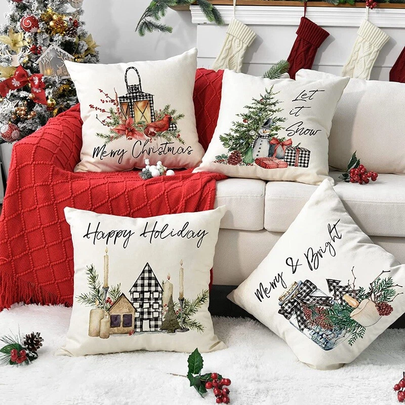Christmas pillow covers sale 18x18
