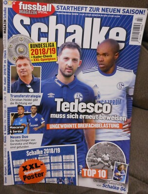 FC Schalke 04 Fan Fußball Magazin Extra Sonderheft 03/2018 Startheft Saison #RW5
