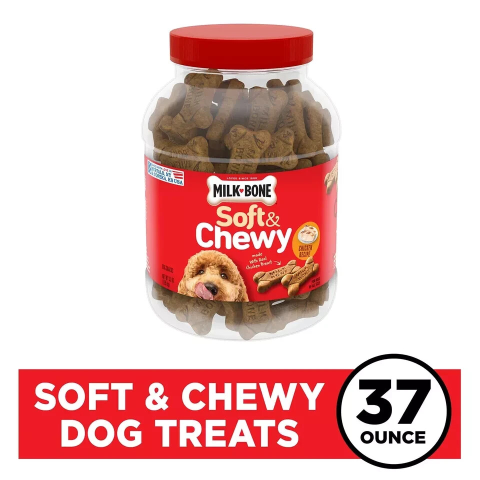 Milk-Bone Soft & Chewy Dog Snacks, Chicken Recipe (37 oz.) Great Price