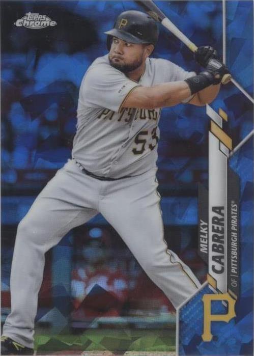 2020 Topps Chrome Sapphire Edition - Melky Cabrera #313 - 1 of 1
