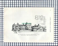 Maesycrugian Manor Carmarthenshire Arnold Mitchell Architect - 1903 Book Print