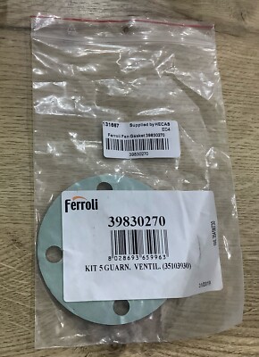 Ferroli Lüfterdichtung 39830270 Neu Originalteil