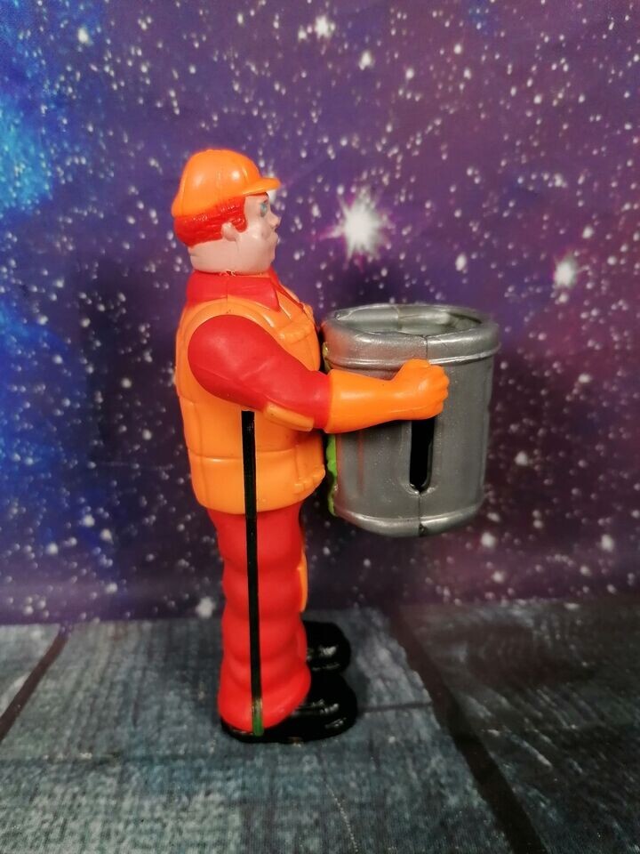Real Ghostbusters Terror Trash Haunted Human Can Man Figure 1988 Kenner - Bild 5 von 6